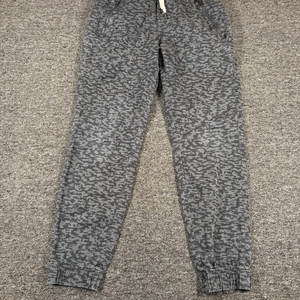 Under Armour Joggers Mens Small Gray Digital Camo ColdGear Fitted Sweatpants - Picture 4 of 9